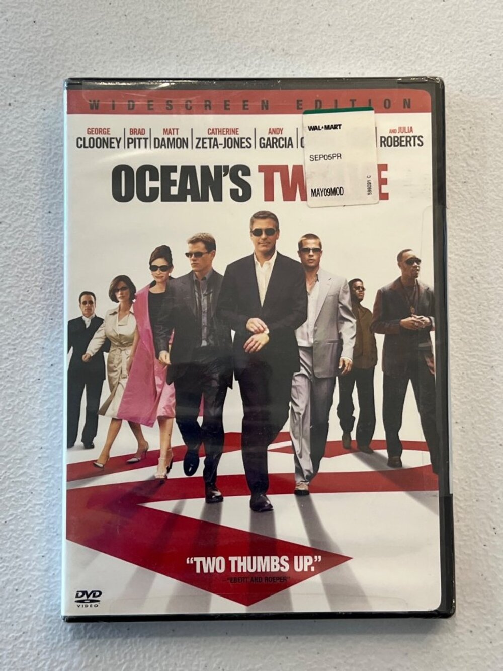 Oceans Twelve 2004 DVD Widescreen Edition George Clooney Brad Pitt New Sealed